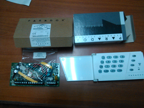 Central De Alarma Paradox Modelo Sp-4000 Con Teclado K636