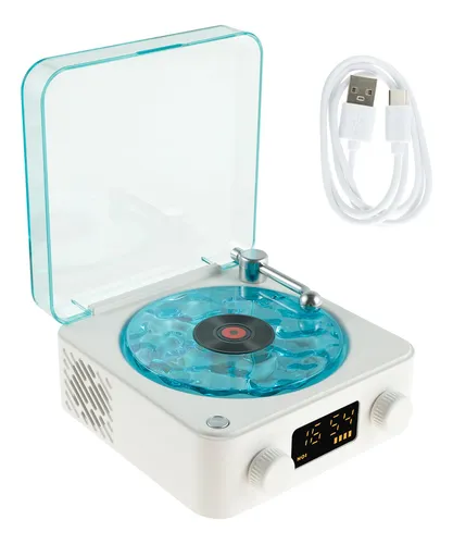 The Waves Vinyl Player, Alto-falante Portátil De Vinil