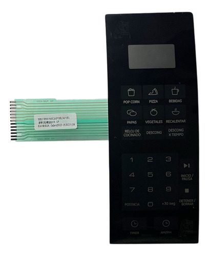 Membrana Horno De Microondas Ge Wg02f01682 Jes772sk-c18