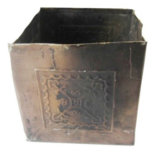 $ Antiguo Deteriorado Cubo Laton Cobre Medieval Antigüedad.