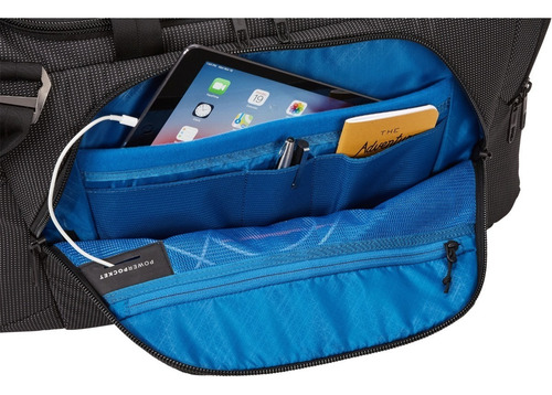 Bolsa De Viagem Thule Crossover 2 Duffel 44l Cor Preto
