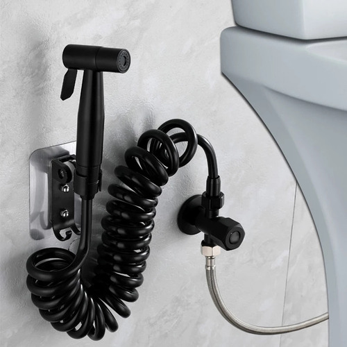 Imagen 5 de 10 de Kit De Ducha Con Pulverizador Para Bidé Y Cepillo De Piedra