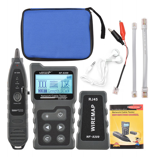 Cable Tester Tracker Cable Network, Corriente Multifuncional