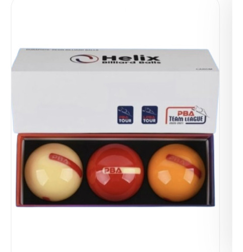 Bolas De Carambola Hélix Pba 61.5 Mm.