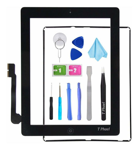 Antalla Repuesto Para iPad (incluye Boton Inicio Soporte Kit