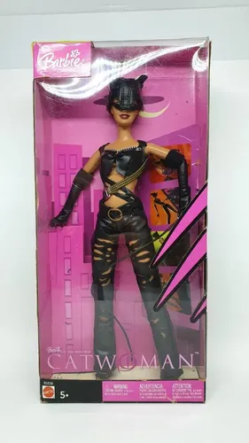 Boneca Barbie Collector Catwoman Halle Berry 2004 Mattel