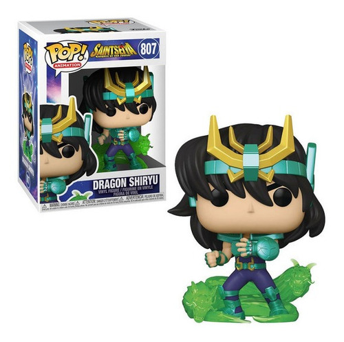 Funko Pop Cavaleiros Do Zodíaco Shiryu Dragão 807