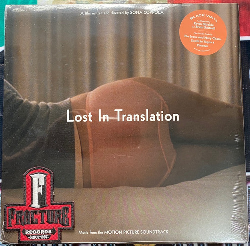 Lost In Translation  Soundtrack Vinyl Lp