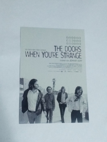 The Doors - When You're Strange (poster Promocional)