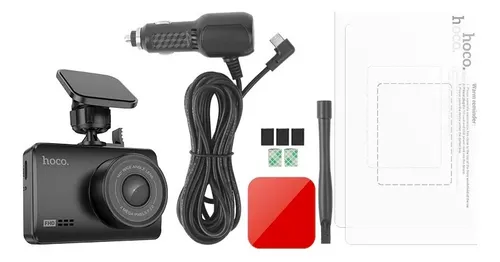 Cámara Auto Dashcam Con Pantalla Full Hd 1080p Wifi Hoco Dv2