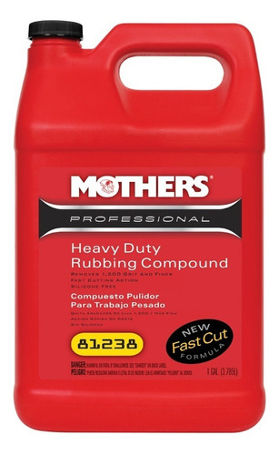 Mothers Heavy Duty Rubbing Compound / Pulimento Corte Grueso