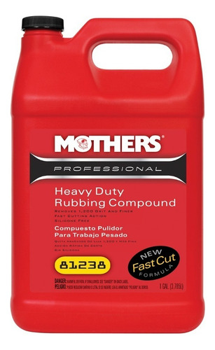 Mothers Heavy Duty Rubbing Compound / Pulimento Corte Grueso