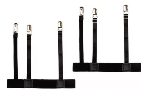 Sujetadores Tirantes Elásticos Para Camisas Ajustable 1 Par