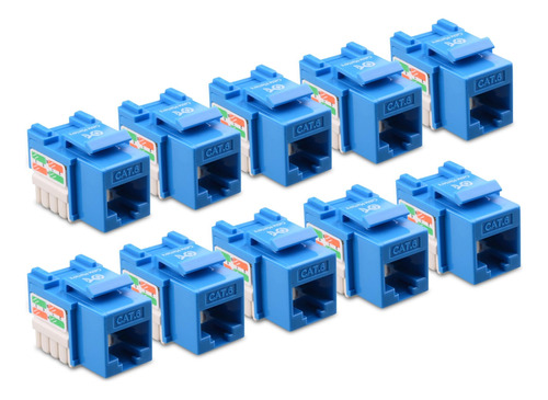 Cable Matters Paquete De 10 Conectores Keystone Rj45 Listado