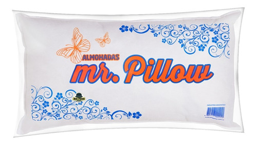 Almohada De Vellon Siliconado 70x40 Con Mucho Vellon