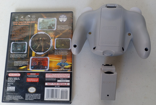 Metroid Prime Gamecube Edicion K-mart Con Control Wavebird (Usado)