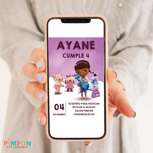 Kit Imprimible Doctora Juguetes - Personalizado