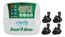 Comprar Combo Riego Programador Rain Bird Rzxe 4 Zonas + 4 Ev 100hv