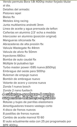 Volkswagen Bora 1.8 T Highline Cu