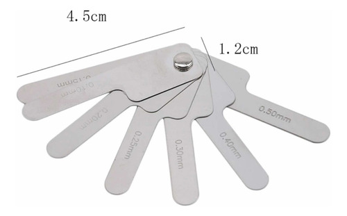 Calibrador De Espaço Ipr Interproximal / Kit Com 6 Lâminas