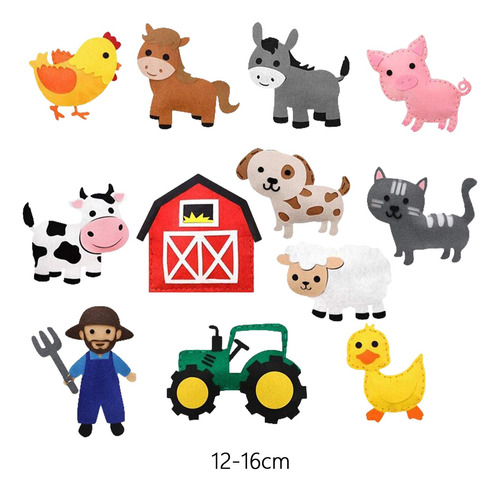 Zoo Fieltro Animales Selva Animales Estilo D Estilo D