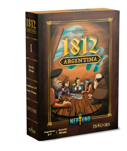 1812 Argentina Juego De Mesa Cooperativo Diego Simonet