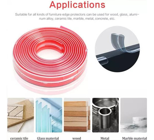 Li Protector De Esquinas De 5 M For Mesas, Muebles,