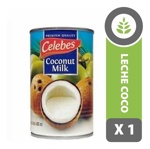 Leche De Coco Celebes Coconut Milk X 400 Ml