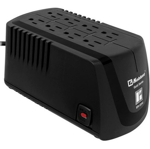 Regulador Koblenz Er-2250, 8 Contactos, P/ Audio-video,negro