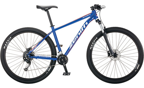 Mountain bike Zenith Bicycles Off Road Series Andes Elite R29 XS 18v frenos de disco hidráulico cambios Shimano Altus M2020 y Shimano Altus M2000 color azul  