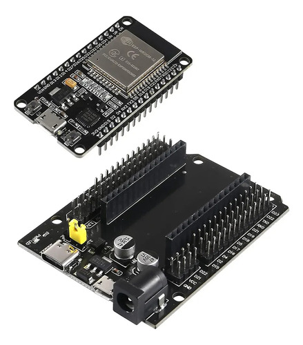 Esp32 Wifi Ch340g Usb-c + Shield Placa Expansion 30p