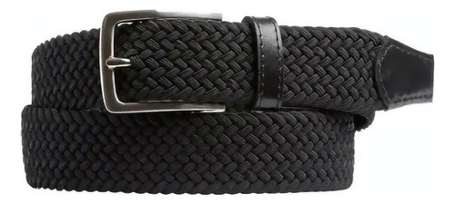 Cinturón Trenzado Casual Para Hombre Mod.dmtbn-w001 Dockers® Color Negro Talla 40
