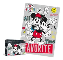 Comprar Rompecabezas 1000 Piezas Disney Mickey Y Minnie Ronda