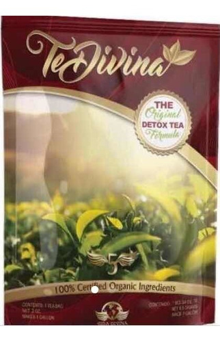 Te Divina*4 Sobres Original+recetas - kg a $43225