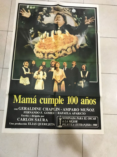 Antiguo Afiche De Cine-mama' Cumple 100 Años-envio 