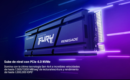 Ssd Kingston Fury Renegade Nvme 2tb Pci Express Playstation