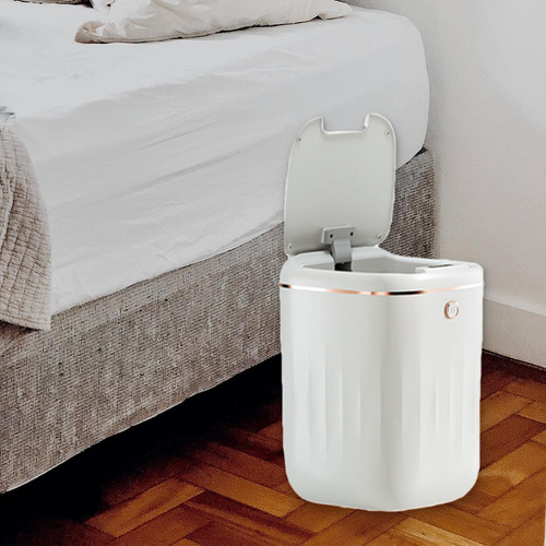Bote De Basura Para Baño Bote De Basura Sin Y Dorado 20l