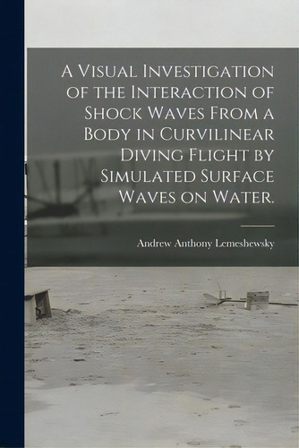 A Visual Investigation Of The Interaction Of Shock Waves From A Body In Curvilinear Diving Flight..., De Lemeshewsky, Andrew Anthony., Vol. 1. Editorial Hassell Street Pr, Tapa Blanda En Inglés
