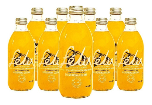 12 Pack Jugo Schorle Félix Mandarina Colima 355ml C/u 