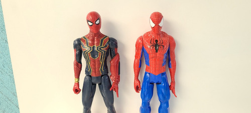 Marvel Titan Hero Iron Spider 2018 Y Spider Man 2013 (Usado)
