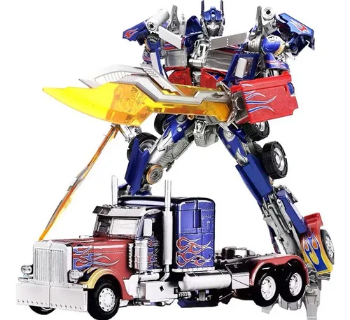 Optimus Prime Transformer Gigante 28 Cm Juguete De Coleccion