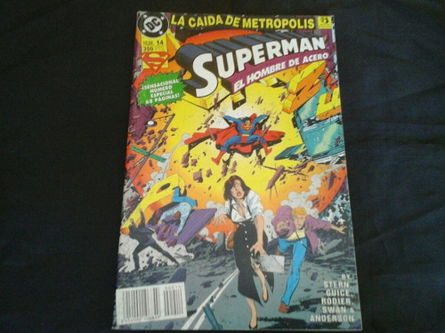 Superman - El Hombre De Acero # 14 (zinco)