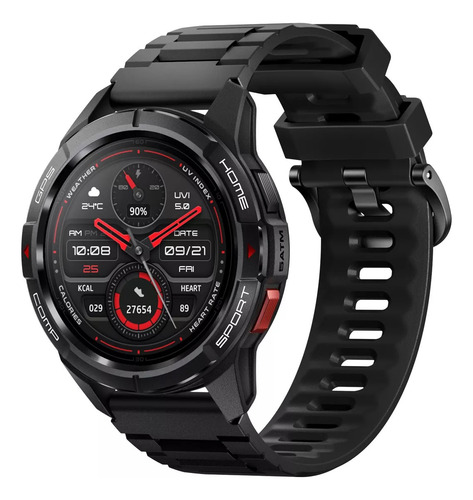 Smartwatch Mibro Watch Gs Active 1.3'' Amoled Gps 5atm Bluetooth Batería 20 Días Negro Compatible Android | iPhone Notificaciones Deportivo