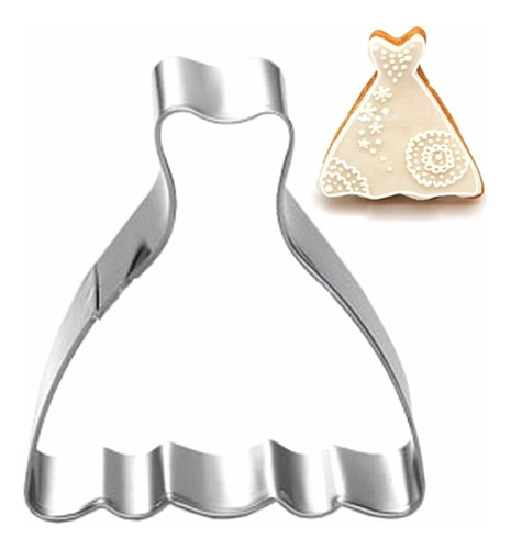 Vestido De Novia Cookie Tools Cake Stencil Kitchen Cupcake D