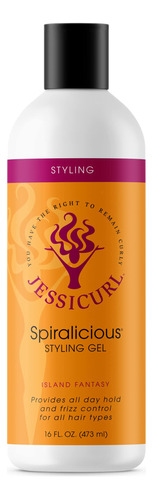 Jessicurl, Spiralicious Gel Island Fantasy, 16 Onzas Liquida