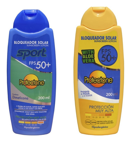 Kit Bloquedor Solar Pfs 50+ De 200 Ml