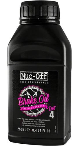 Fluido De Freio A Disco Muc-off Dot 4 Bike Brake Oil 250ml