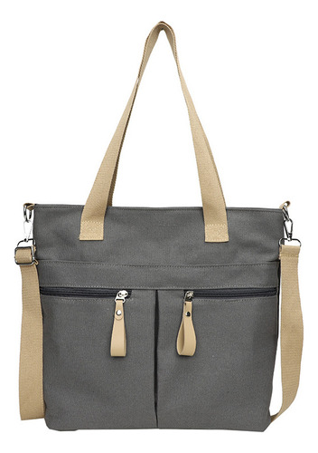 Tote Bag 2023 New Simple Fashion Bolsa De Lona De Gran Capac