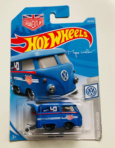 Carrito Hot Wheels Kool Kombi Volkswagen Nuevo