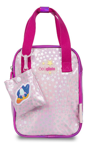 Mochila Cloe Estrella Para Niña Con Monedero Color Rosa